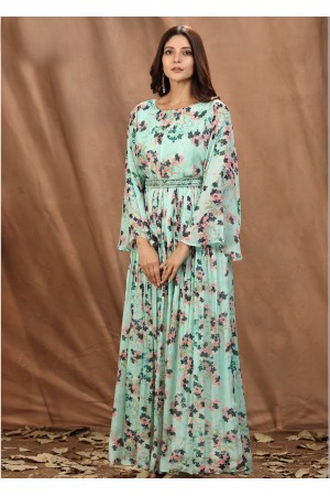 Rama  Viscose Designer Gown